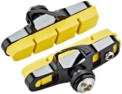 SwissStop Full FlashPro Brake Pads For Shimano/SRAM Carbon Yellow/black