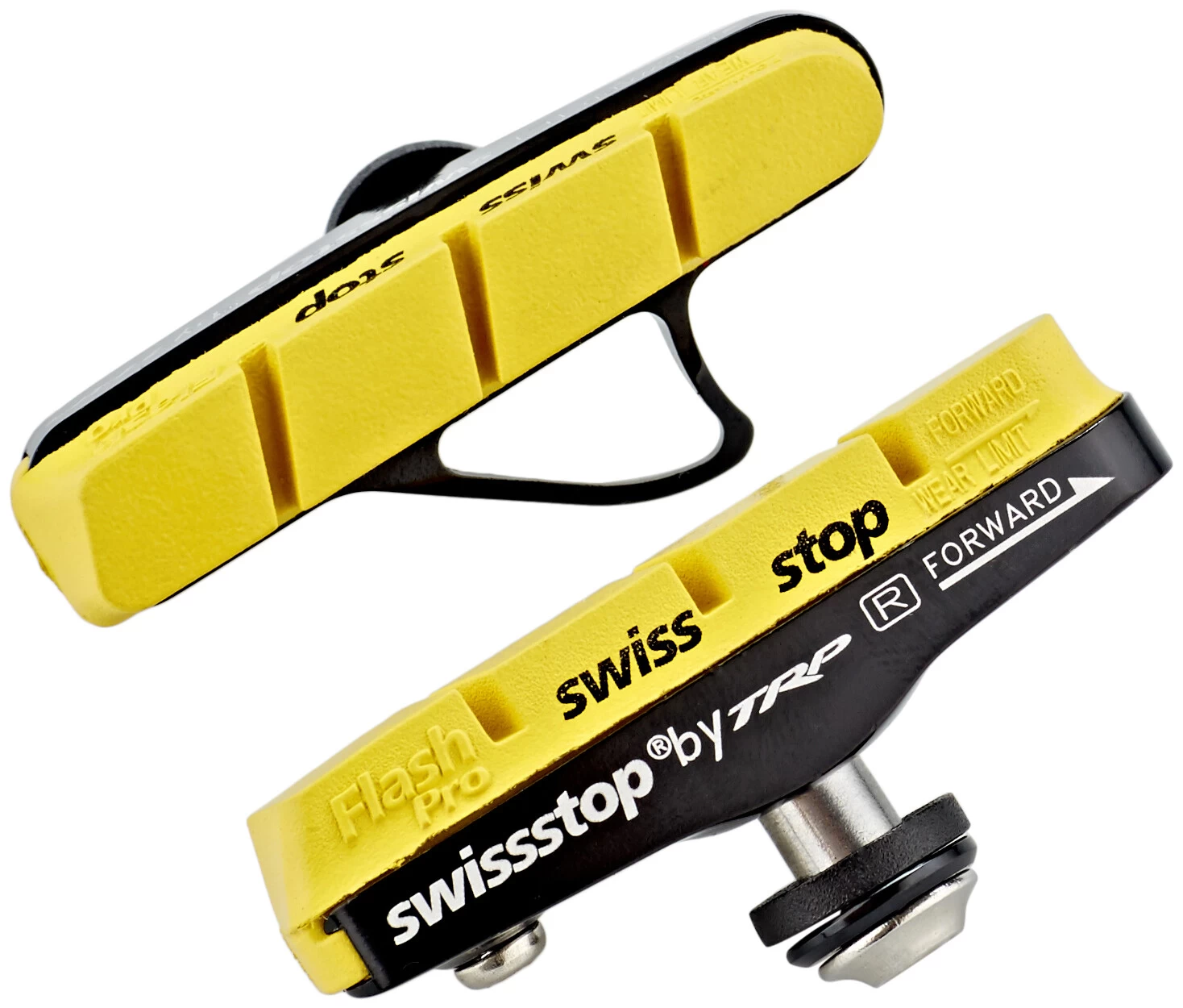 SwissStop Full FlashPro Brake Pads For Shimano/SRAM Carbon Black 2 SwissStop Full FlashPro Brake Pads For Shimano/SRAM Carbon Black - Image 2