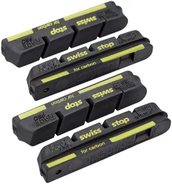 SwissStop RacePro Brake Pads For Campagnolo 10/11S Carbon Yellow