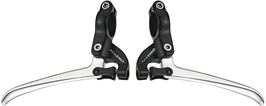 Tektro FL-750 Brake Lever Set Silver/black 2 Tektro FL-750 Brake Lever Set Silver/black - Image 2