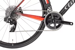 Wilier 0 SL Disc SRAM AXS Black/red Matte -Professional Bicycle Store wilier 0 sl disc sram axs black red matte 6