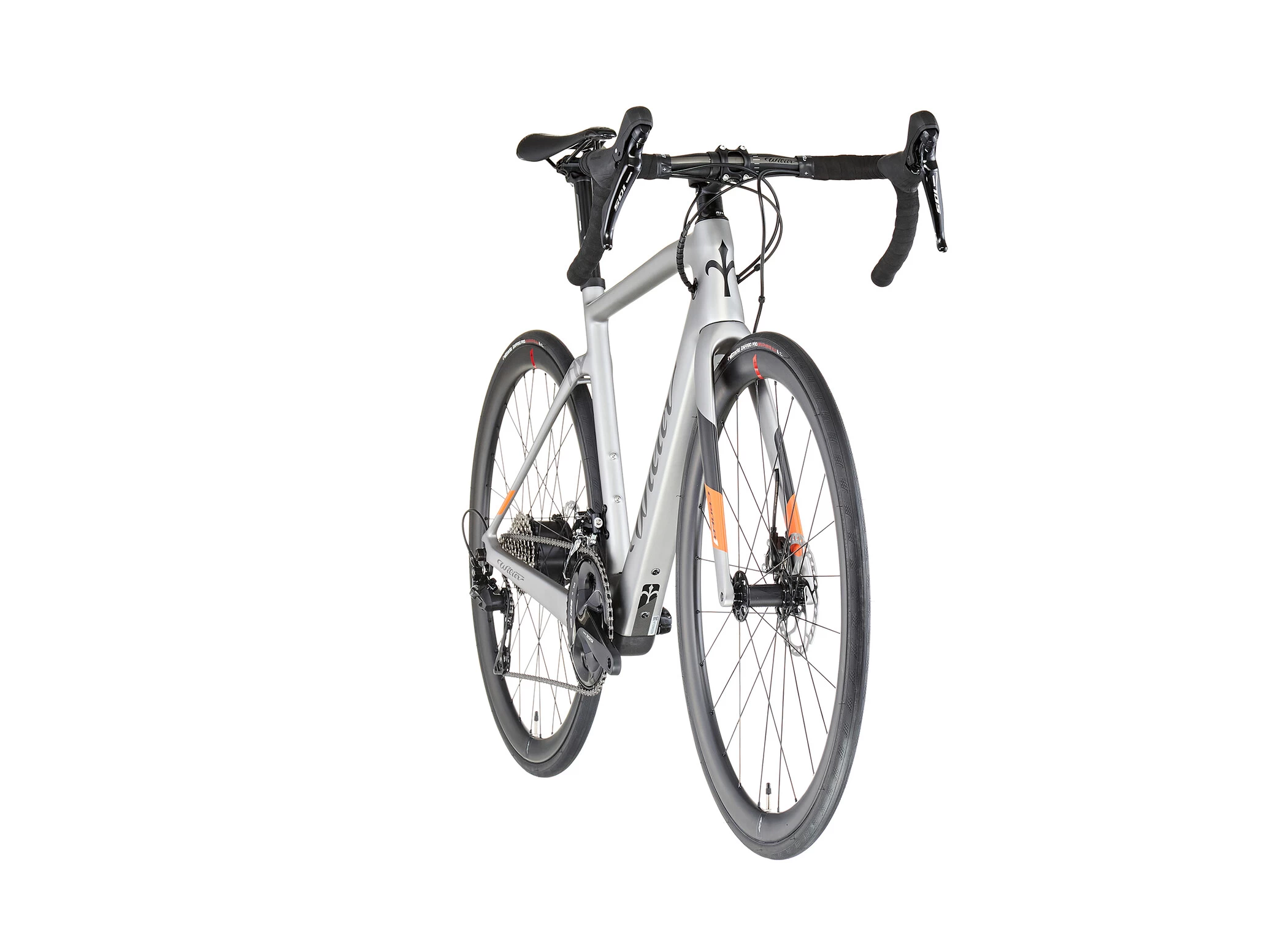 Wilier Cento1 Hybrid AIR38 Grey/black/orange/matt 3 Wilier Cento1 Hybrid AIR38 Grey/black/orange/matt - Image 3