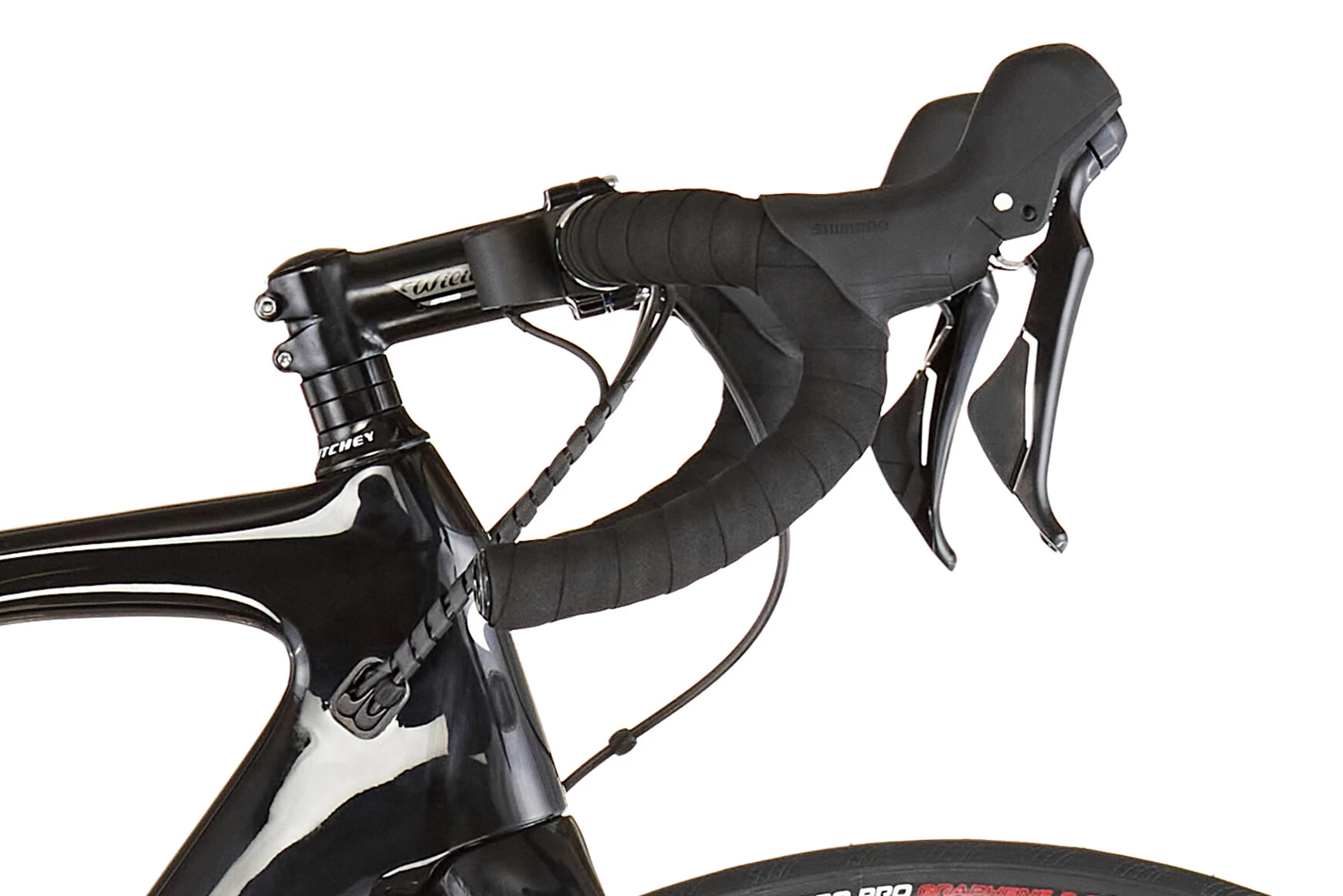 Wilier Cento1 Hybrid NDR28 Black/grey/red/glossy 3 Wilier Cento1 Hybrid NDR28 Black/grey/red/glossy - Image 3