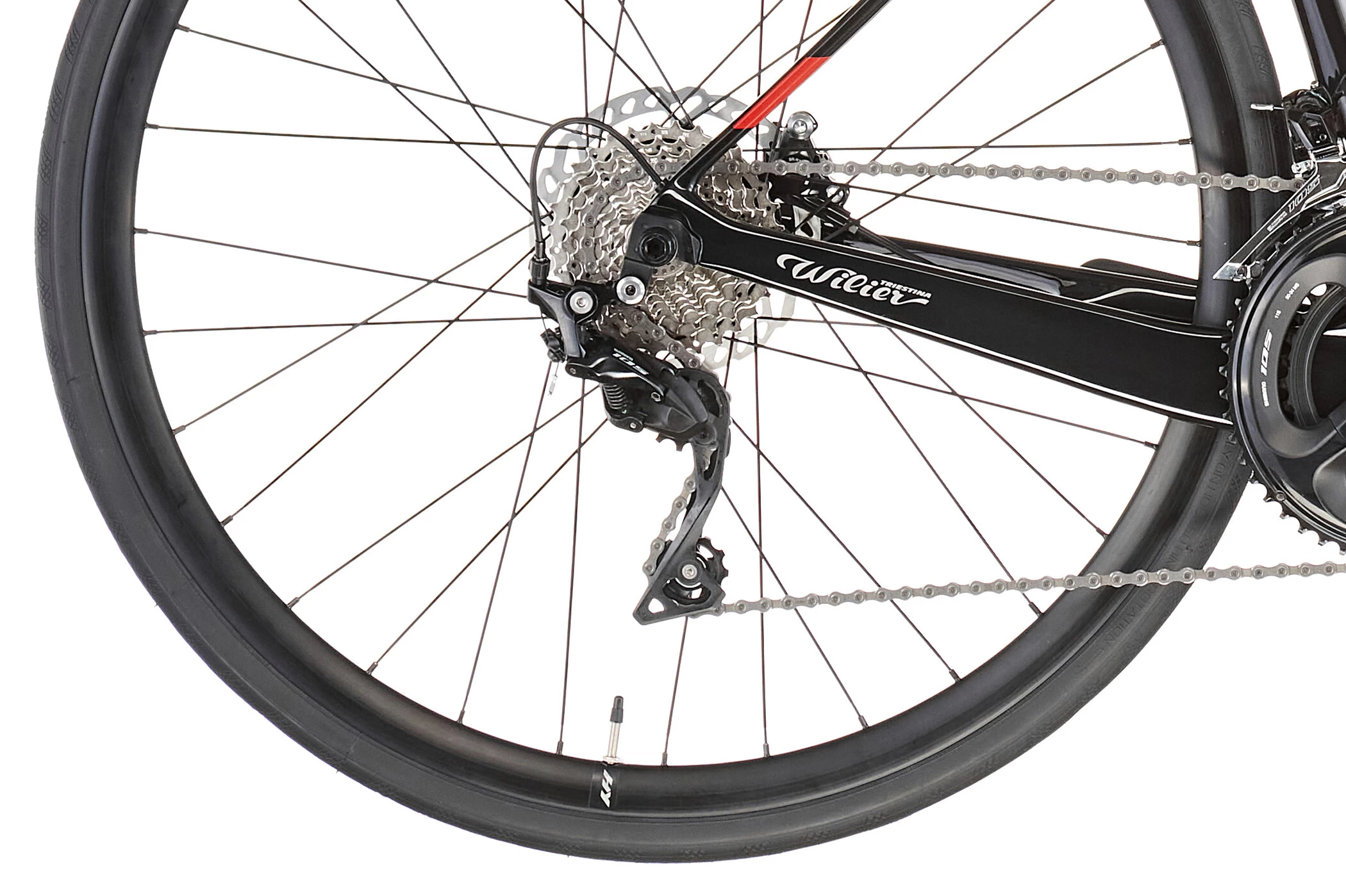 Wilier Cento1 Hybrid NDR28 Black/grey/red/glossy 6 Wilier Cento1 Hybrid NDR28 Black/grey/red/glossy - Image 6