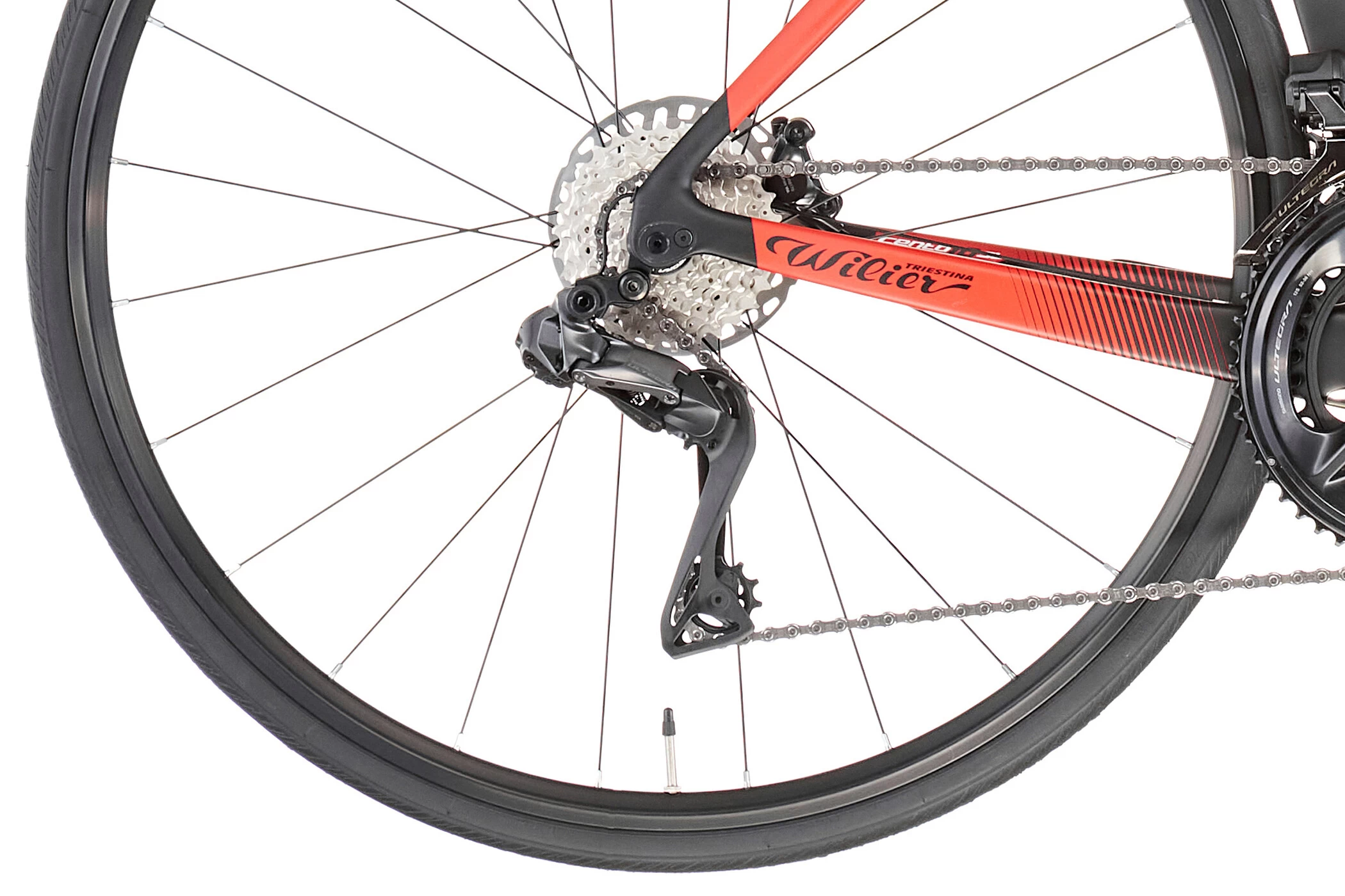 Wilier Cento10 SL Disc Ultegra Black/red/matt 7 Wilier Cento10 SL Disc Ultegra Black/red/matt - Image 7