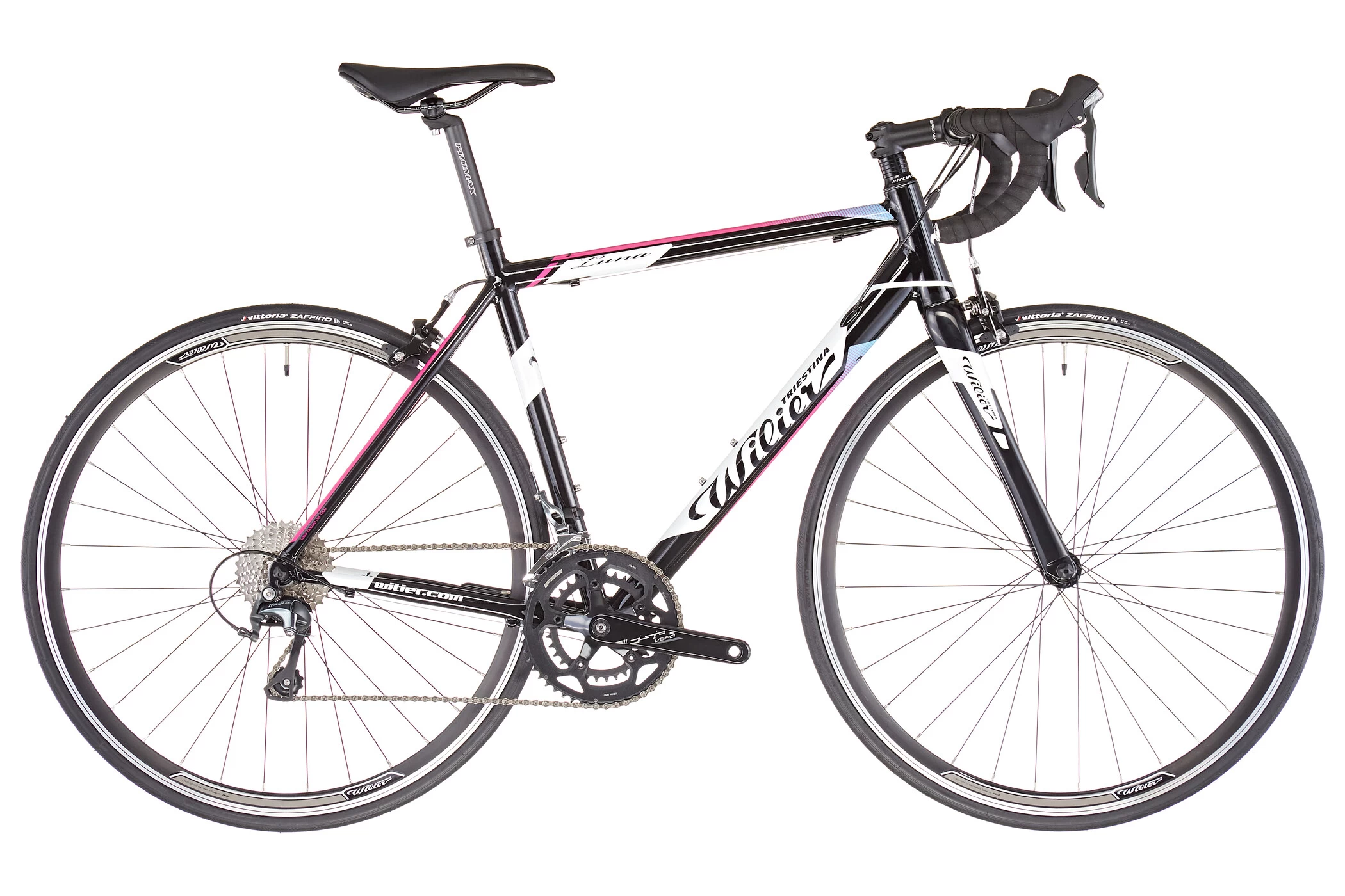Wilier Luna Tiagra Black/white/pink 2 Wilier Luna Tiagra Black/white/pink - Image 2