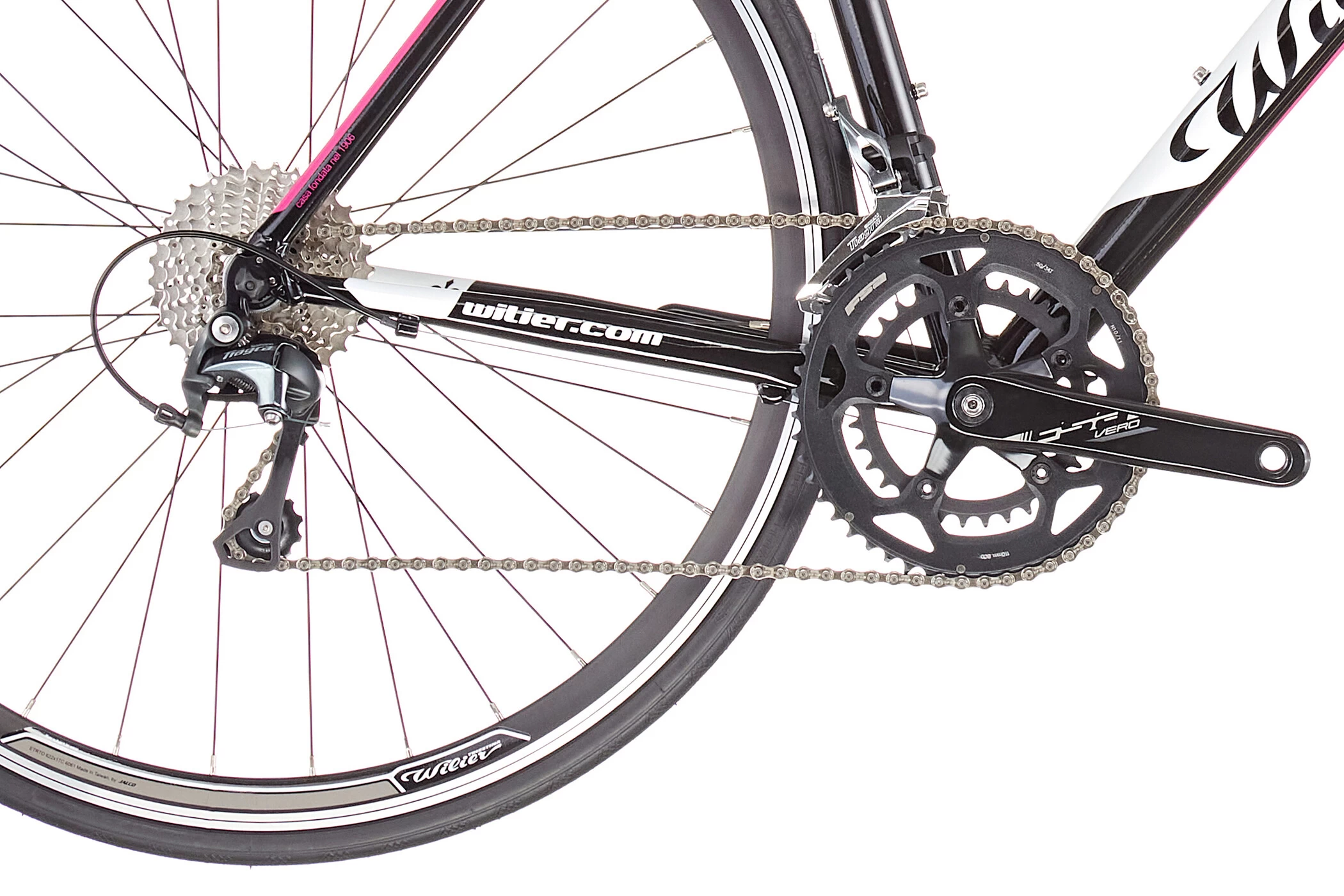 Wilier Luna Tiagra Black/white/pink 6 Wilier Luna Tiagra Black/white/pink - Image 6