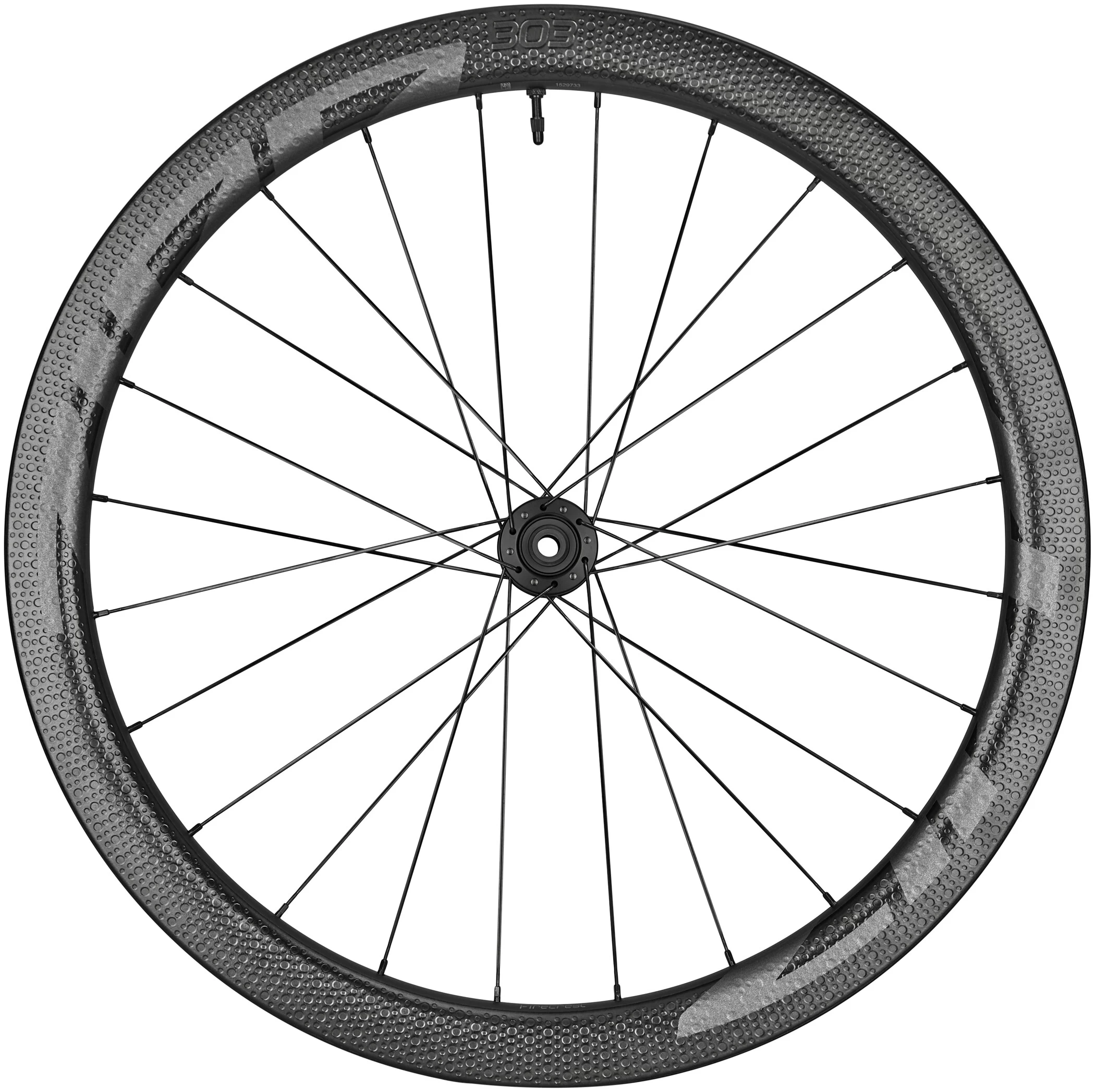 Zipp 303 Firecrest Disc Front Wheel 27.5" 12x100mm SRAM/Shimano Road TLR Carbon Black 1 Zipp 303 Firecrest Disc Front Wheel 27.5" 12x100mm SRAM/Shimano Road TLR Carbon Black