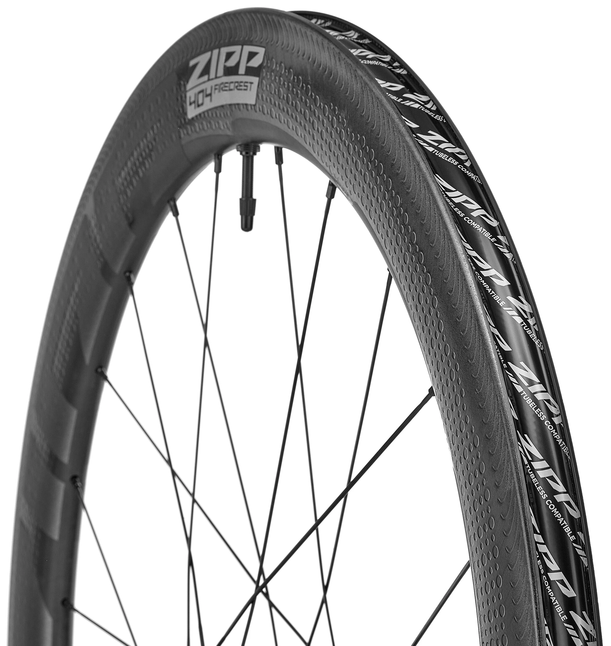 Zipp 404 Firecrest Rear Wheel 28" 130mm Carbon Clincher Tubeless XDR QR Black 2 Zipp 404 Firecrest Rear Wheel 28" 130mm Carbon Clincher Tubeless XDR QR Black - Image 2