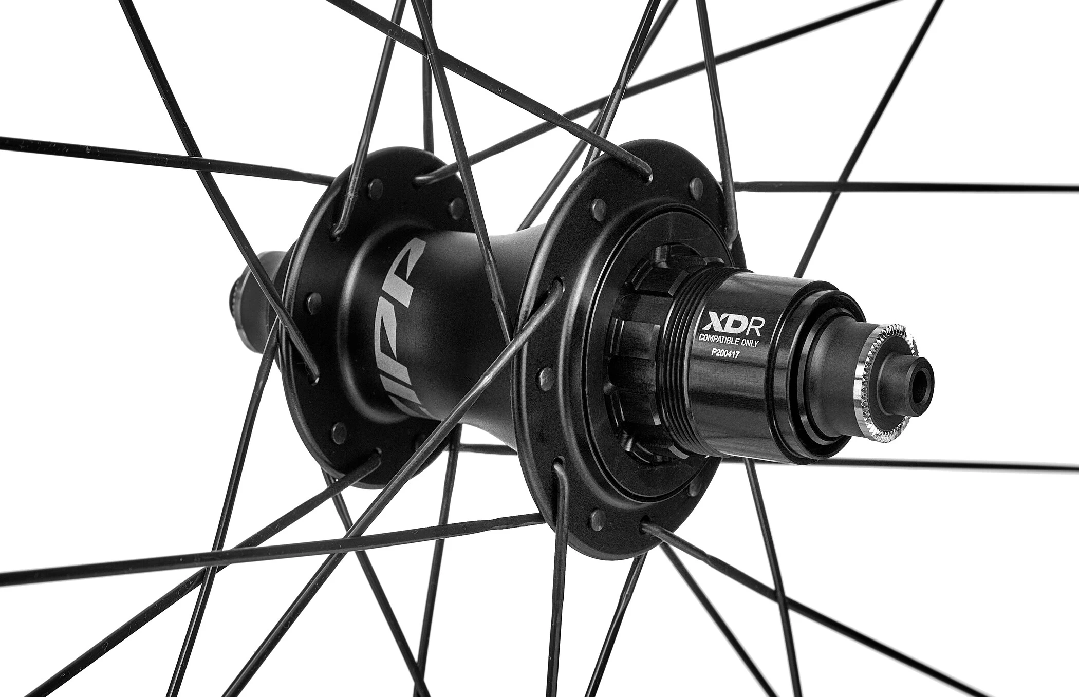 Zipp 404 Firecrest Rear Wheel 28" 130mm Carbon Clincher Tubeless XDR QR Black 3 Zipp 404 Firecrest Rear Wheel 28" 130mm Carbon Clincher Tubeless XDR QR Black - Image 3