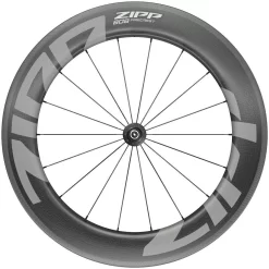 Zipp 808 Firecrest Front Wheel 28" 100mm Carbon Clincher Tubeless QR Black